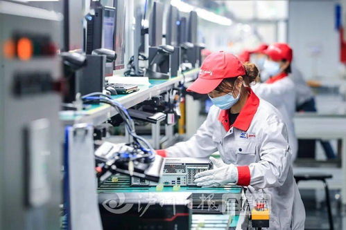 滿屏都是科技感丨1小時(shí)造出120臺(tái)電腦，這就是“瀘州造”計(jì)算機(jī)技術(shù)開發(fā)